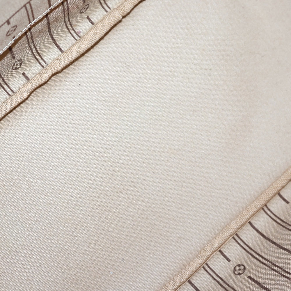 LOUIS VUITTON(ルイヴィトン) モノグラム ネヴァーフルMM トートバッグ ハンドバッグ ブラウン レザー×PVC M40995 ゴールド金具