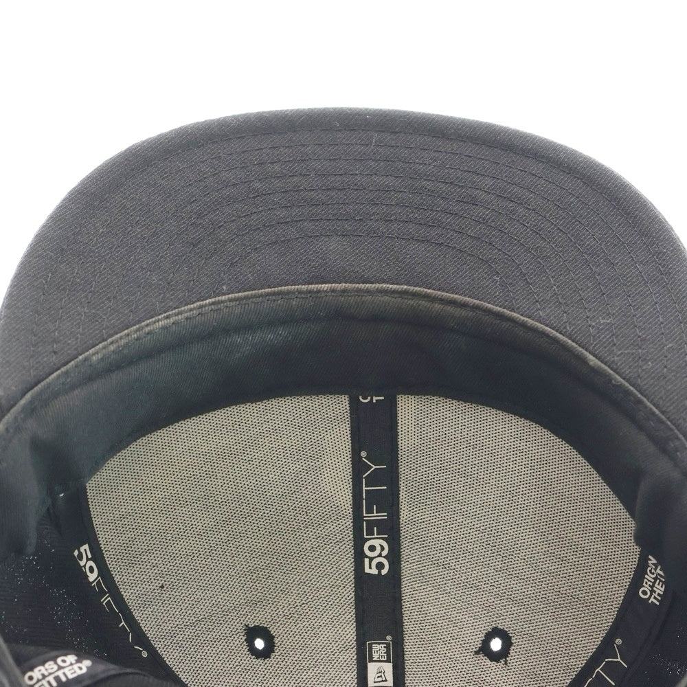 SUPREME(シュプリーム) 11AW S Logo Cap New Era Sロゴ キャップ ベースボール ブラック コットン