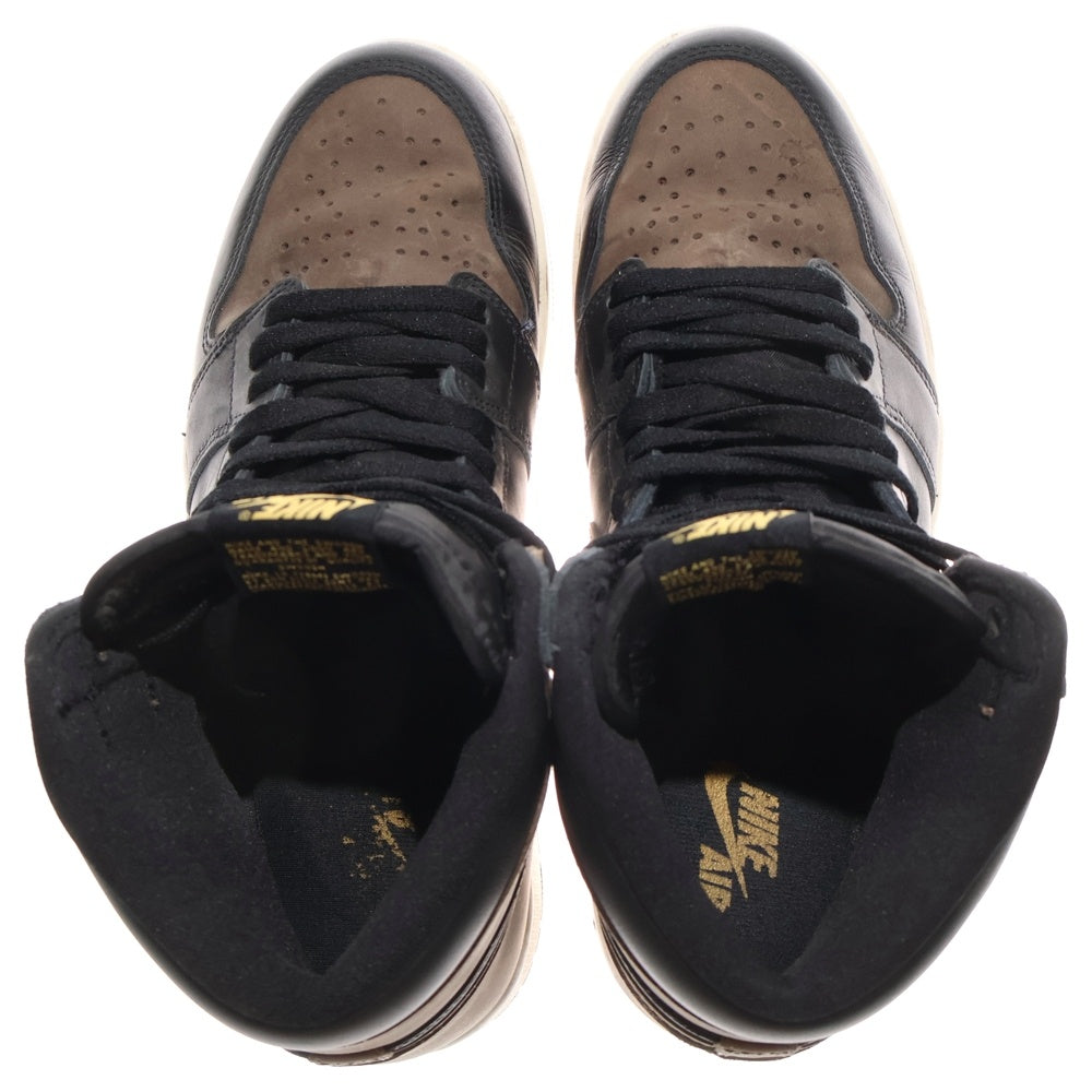 NIKE(ナイキ) AIR JORDAN 1 RETRO HIGH OG PALOMINO エアジョーダン1 レトロ パロミノ ハイカットスニーカー ブラウン/ブラック US10/28cm DZ5485-020