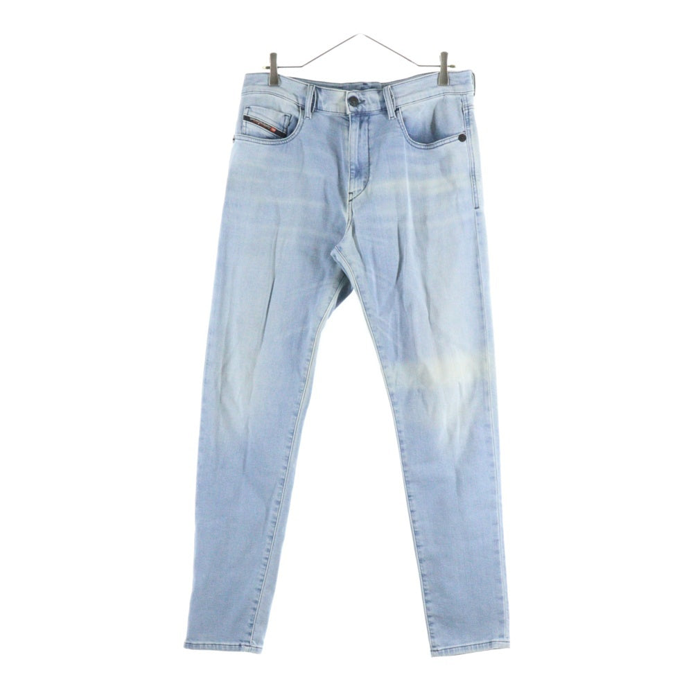 DIESEL(ディーゼル) D-STRUKT JOGG ウォッシュ加工 スリムフィット デニム ジョグジーンズ スウェットパンツ インディゴ