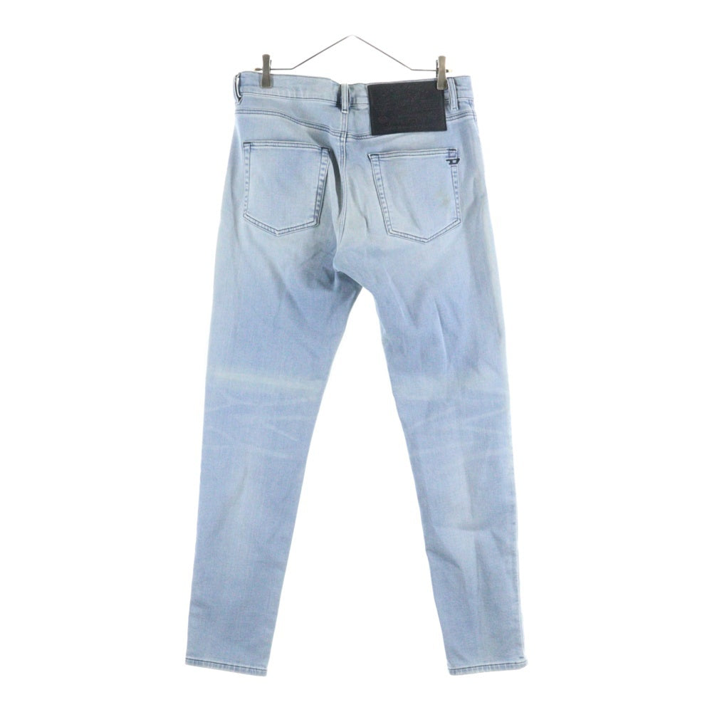 DIESEL(ディーゼル) D-STRUKT JOGG ウォッシュ加工 スリムフィット デニム ジョグジーンズ スウェットパンツ インディゴ