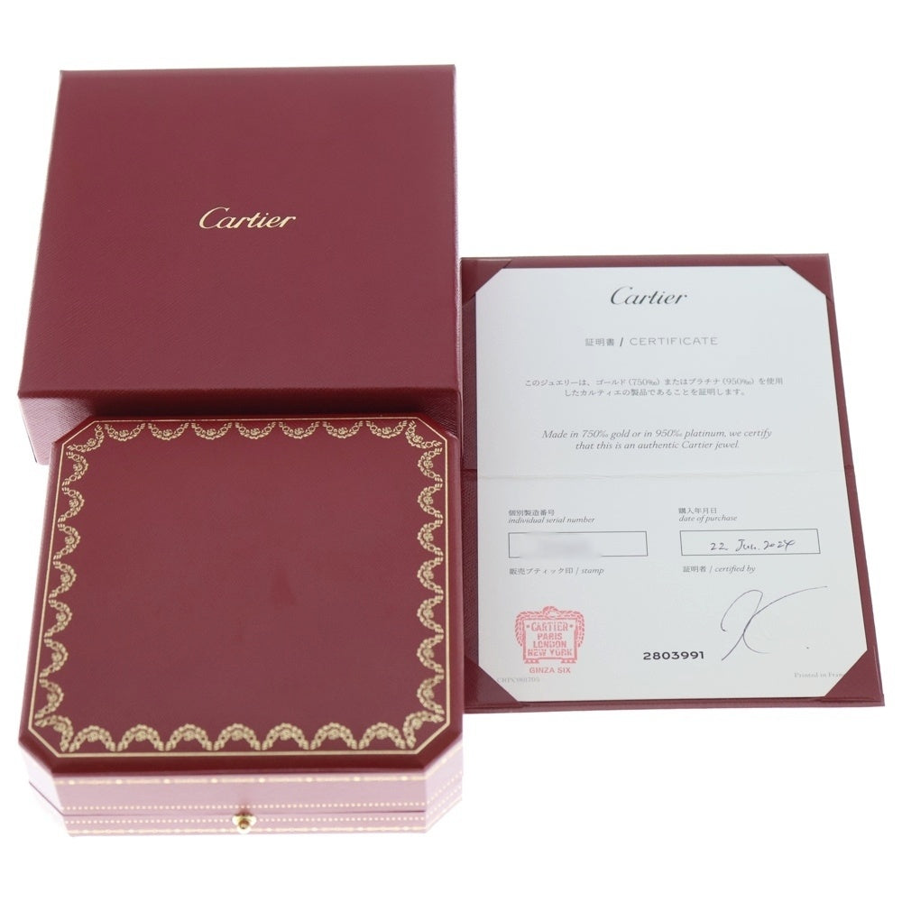 Cartier(カルティエ) サントス ネックレス K18 Au750 YG イエローゴールド レディース