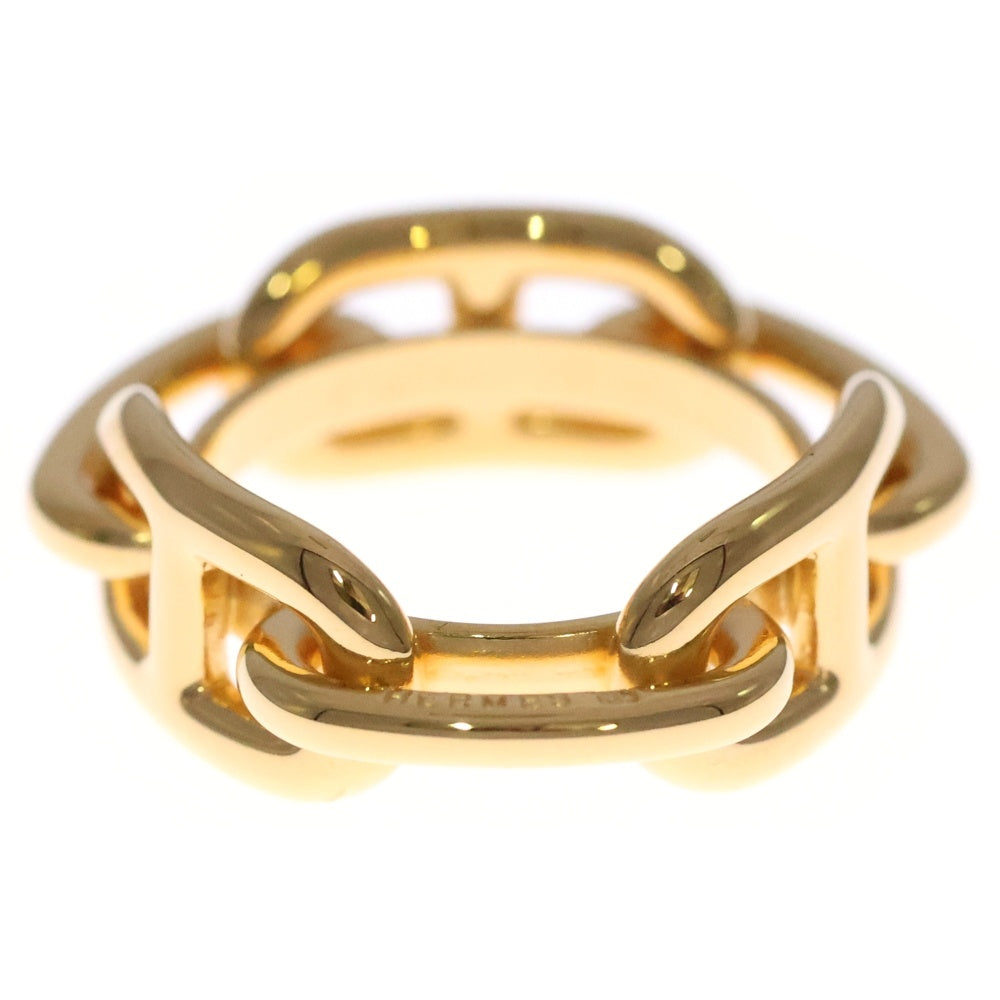 HERMES エルメス　スカーフリング　シェーヌダンクル　ゴールド エルメス スカーフリング シェーヌダンクル ゴールド GP ユニセックス