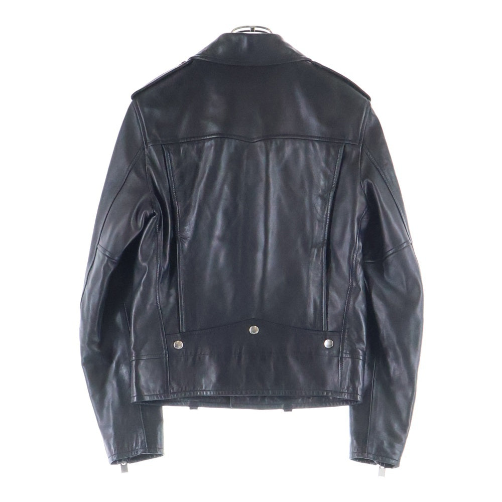 SAINT LAURENT PARIS(サンローランパリ) 15AW L01 CLASSIC MOTORCYCLE LEATHER RIDERS JACKET クラシックモーターサイクル ライダースジャケット レザー ブラック 397290 Y5YA1
