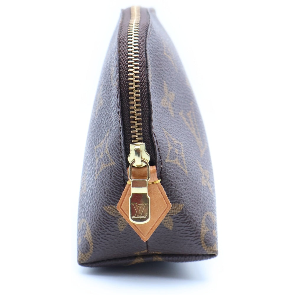 LOUIS VUITTON(ルイヴィトン) モノグラム ポシェットコスメティックPM レザーポーチ 小物入れ ブラウン M47515 レディース
