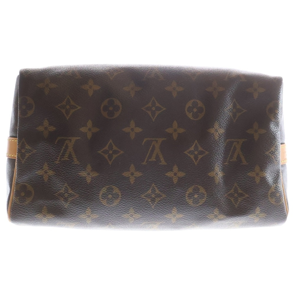 LOUIS VUITTON(ルイヴィトン) スピーディ バンドリエール25 モノグラム PVC レザー 2WAY ハンド ショルダーバッグ ゴールド金具 ブラウン M46977 レディース