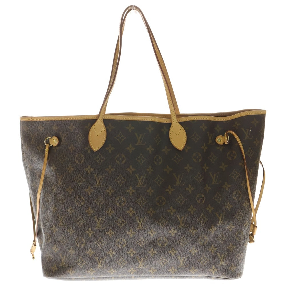 LOUIS VUITTON(ルイヴィトン) モノグラム ネヴァーフルGM トートバッグ ブラウン PVCレザー M40157