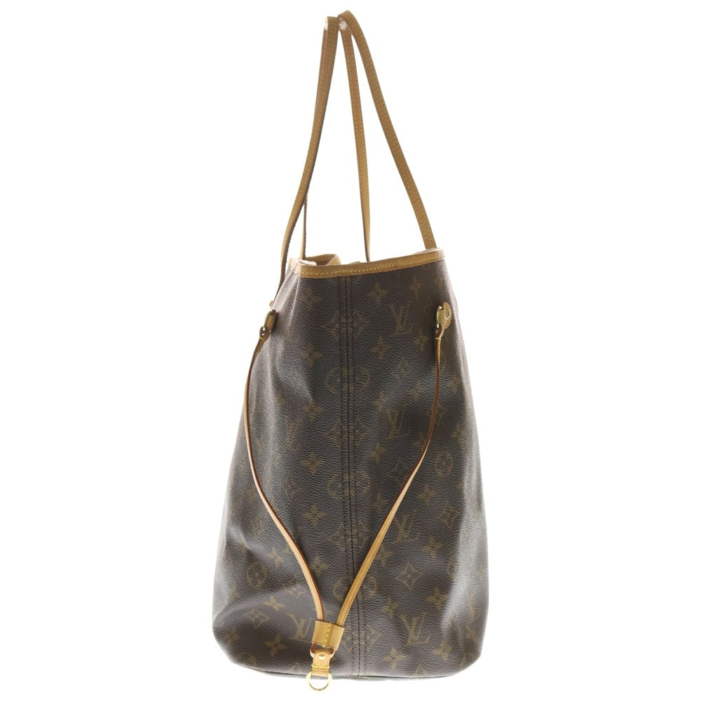 LOUIS VUITTON(ルイヴィトン) モノグラム ネヴァーフルGM トートバッグ ブラウン PVCレザー M40157