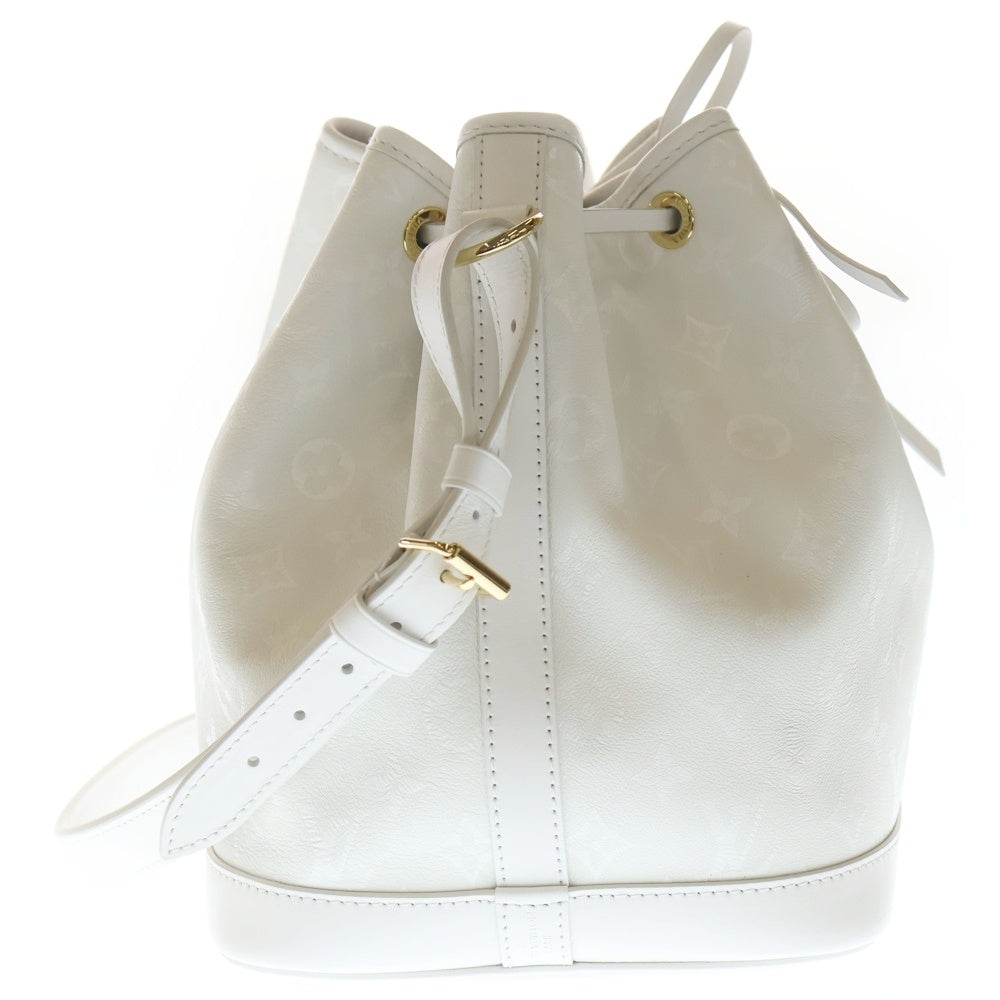 LOUIS VUITTON(ルイヴィトン) プチ・ノエ ショルダーバッグ ショルダーバッグ 巾着バッグ ホワイト レザー M11297 ゴールド金具 レディース