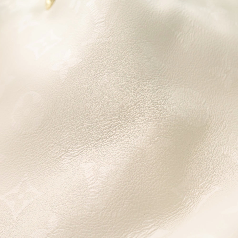 LOUIS VUITTON(ルイヴィトン) プチ・ノエ ショルダーバッグ ショルダーバッグ 巾着バッグ ホワイト レザー M11297 ゴールド金具 レディース