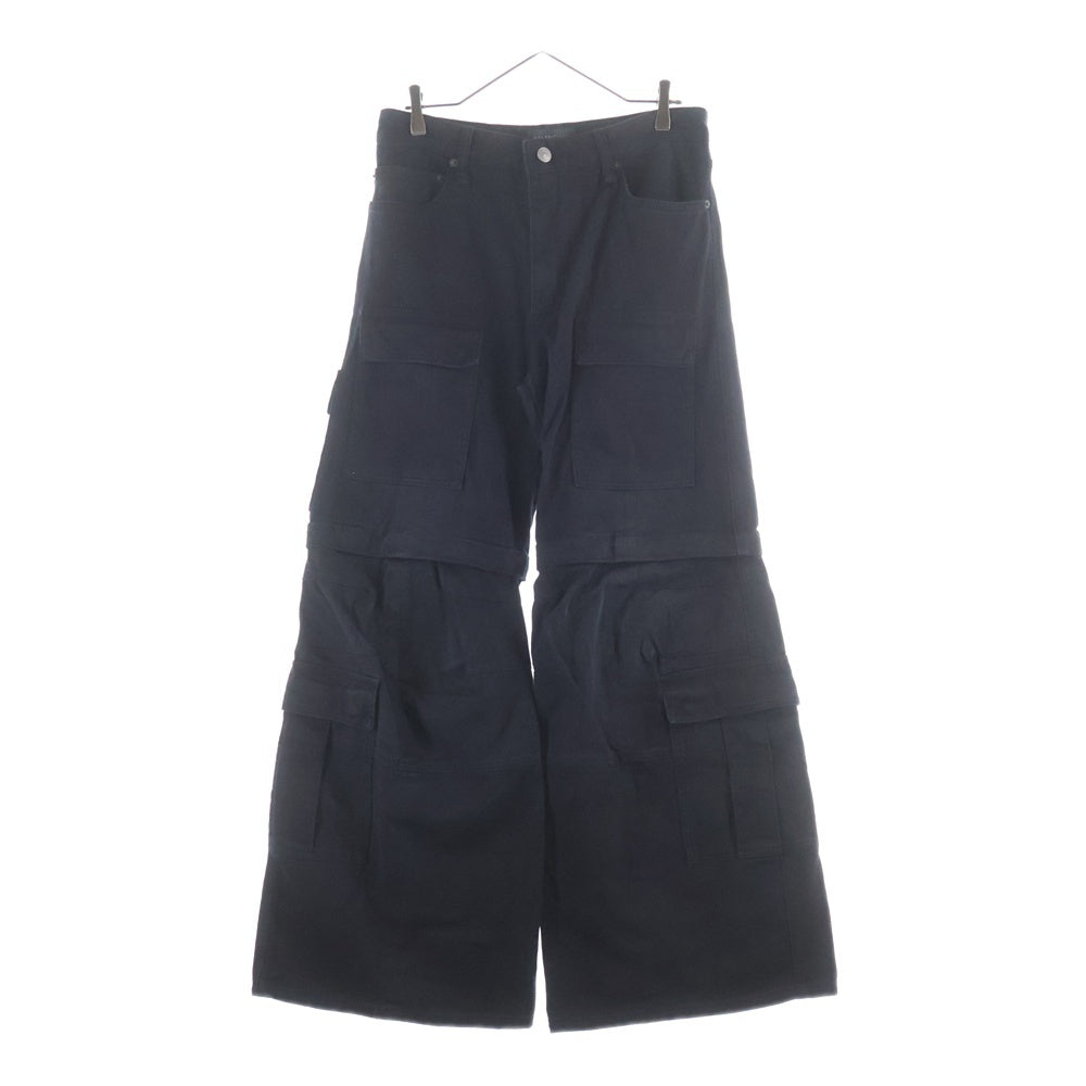 BALENCIAGA(バレンシアガ) Denim flared cargo デニムフレアカーゴパンツ 783694 TNW11