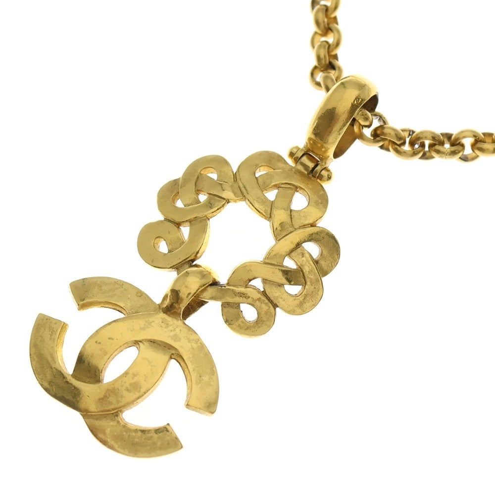CHANEL(シャネル) ココマーク ネックレス ゴールド GP ヴィンテージ 
