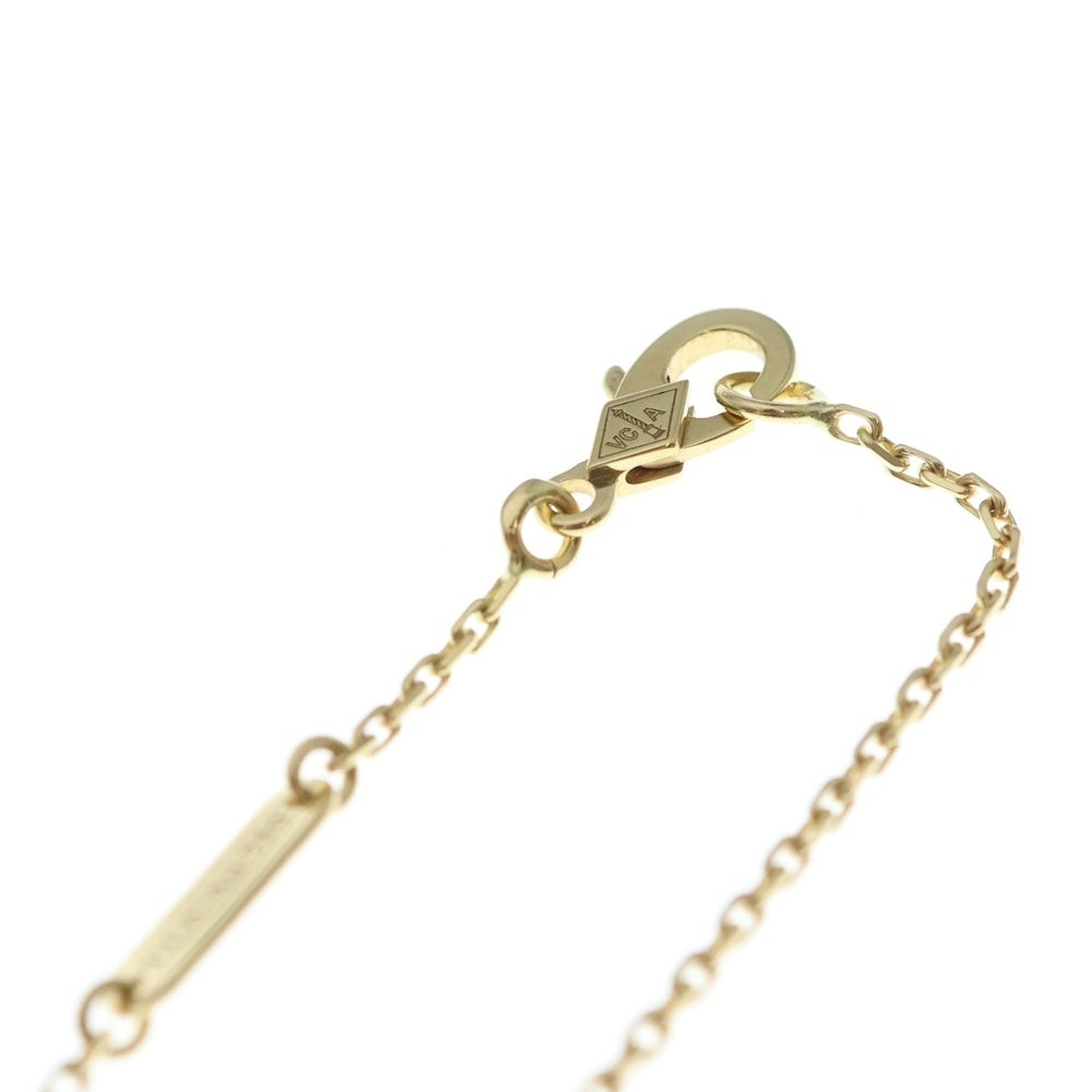 Van Cleef & Arpels(ヴァンクリーフアンドアーペル) ヴィンテージアルハンブラネックレス マザーオブパール ネックレス イエローゴールド Au750YG VCARA45900