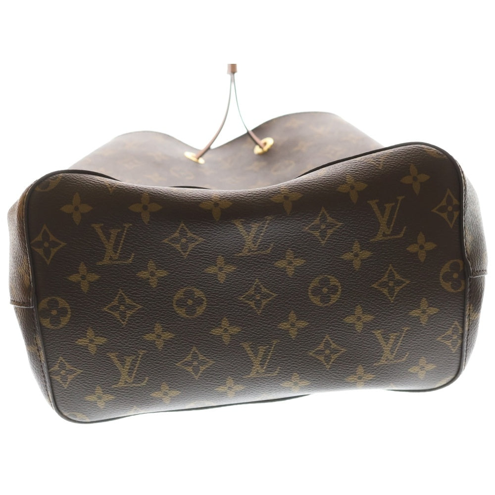 LOUIS VUITTON(ルイヴィトン) モノグラム ネオノエ ローズプードル ハンドバッグ ショルダーバッグ 肩掛けバッグ ブラウン×ピンク PVC M44022 ゴールド金具 レディース