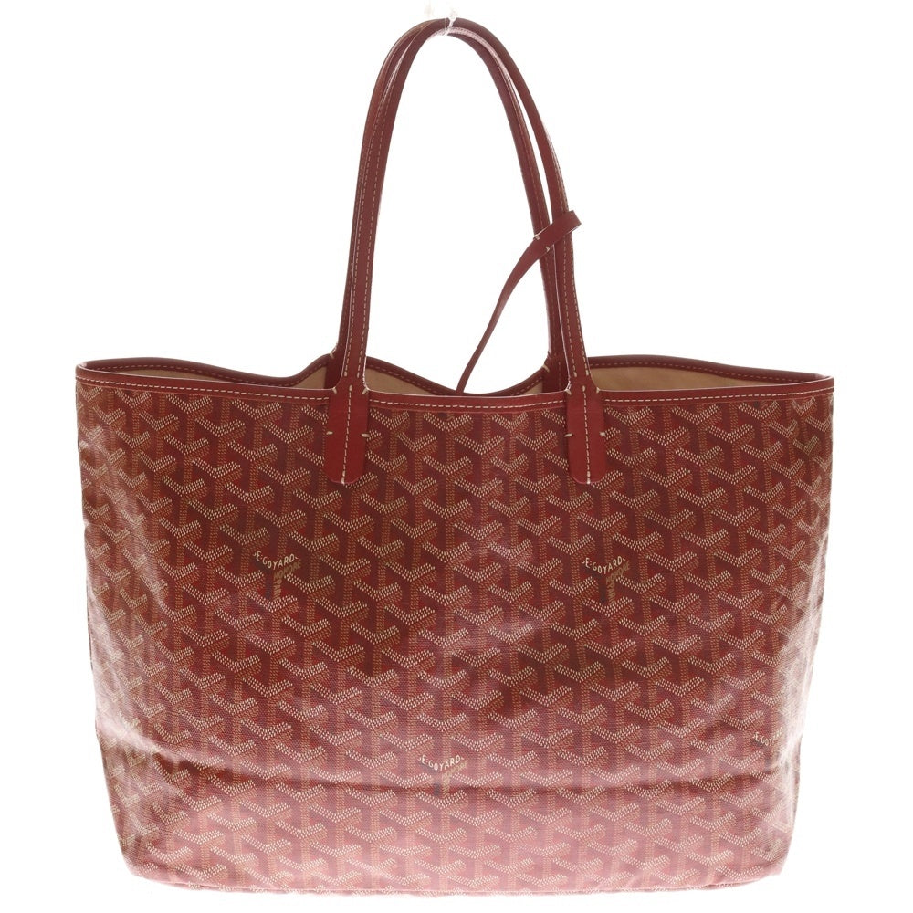 GOYARD(ゴヤール) サンルイPM トートバッグ ハンドバッグ レッド レザー レディース
