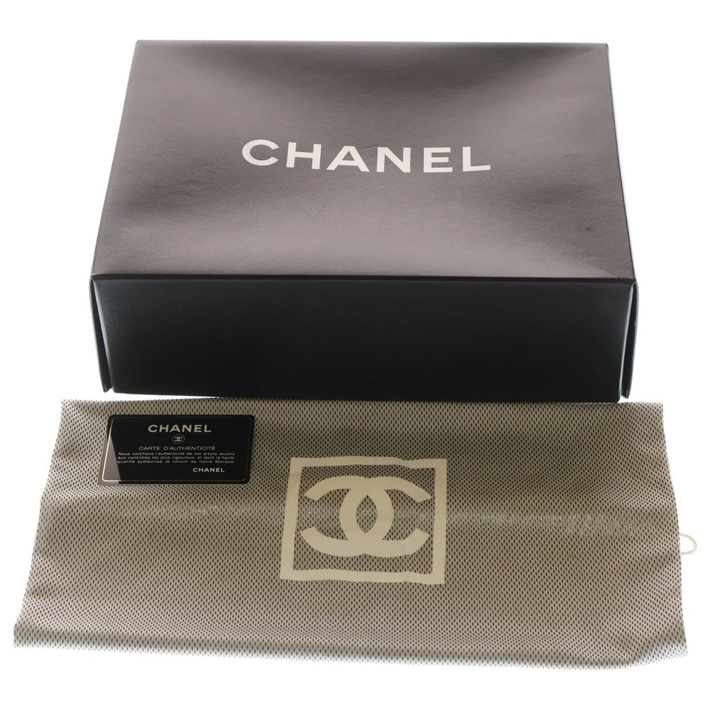 CHANEL(シャネル) スポーツライン チョコバー チェーンショルダーバッグ ブラック レザー×スエード シルバー金具 レディース
