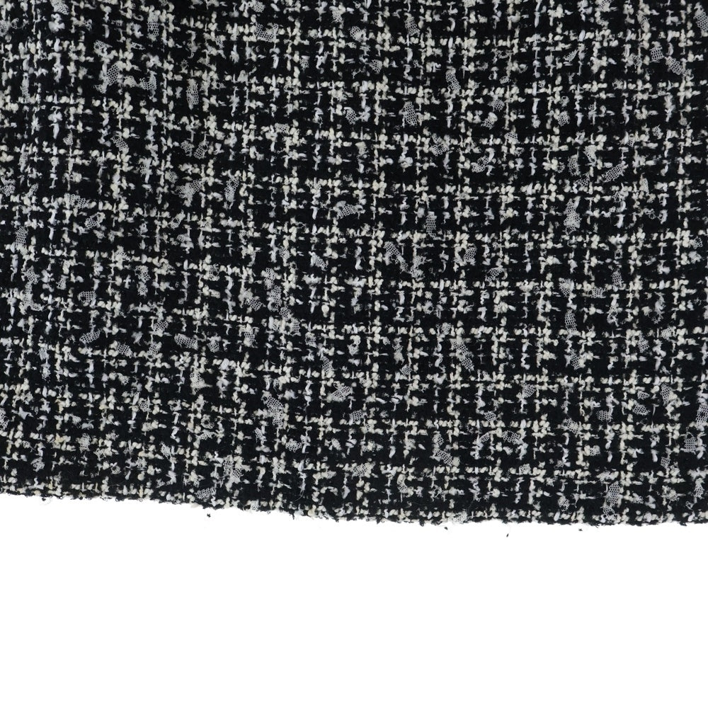 CHANEL(シャネル) 09P スプリングコレクション ツイード ミディアムスカート ブラック レディース P35515V25612