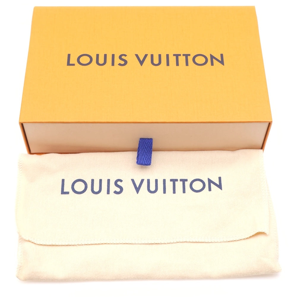 LOUIS VUITTON(ルイヴィトン) モノグラムランドスケープ ホリゾンタル ジッピーウォレット ロングウォレット カードケース 長財布 ブラウン レザー×PVC M26021 ゴールド金具 レディース