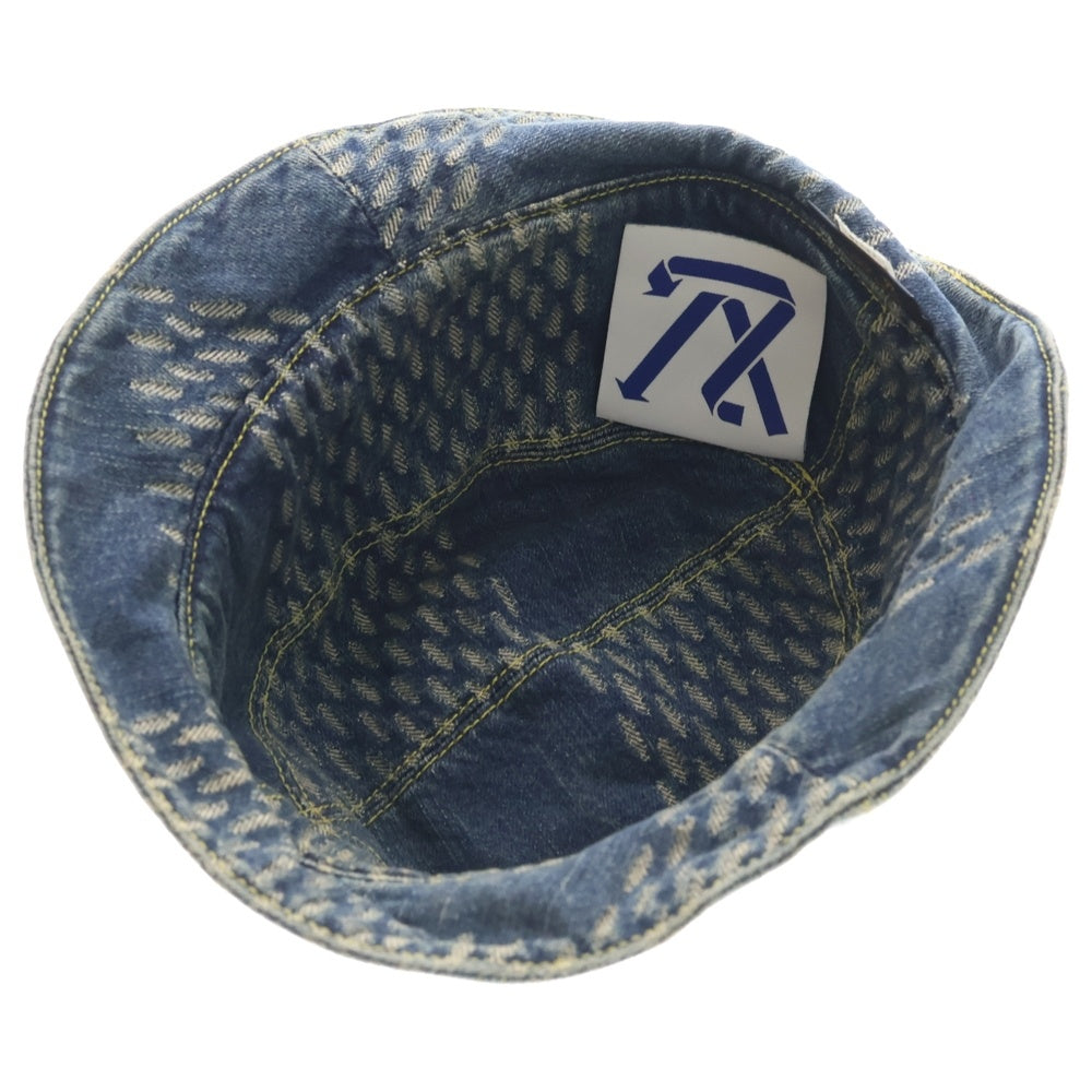 LOUIS VUITTON(ルイヴィトン) ×NIGO ニゴー ポネ・デニム バケットハット 帽子 インディゴ MP3242 レディース