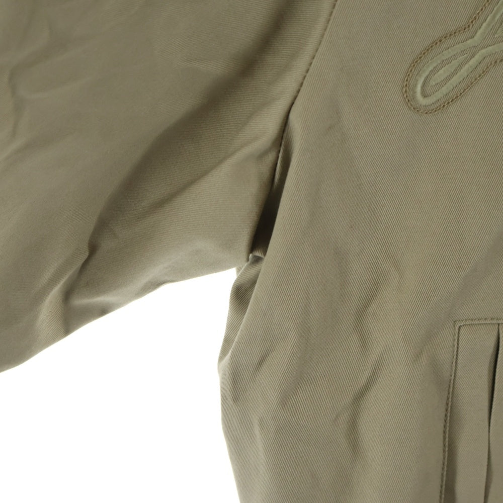 LOUIS VUITTON(ルイヴィトン) 24AW エンブロイダリー シグネチャーボンバージャケット ブルゾン ベージュ RM242MQ RM6 HRB40E