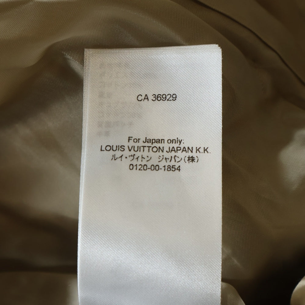 LOUIS VUITTON(ルイヴィトン) 24AW エンブロイダリー シグネチャーボンバージャケット ブルゾン ベージュ RM242MQ RM6 HRB40E