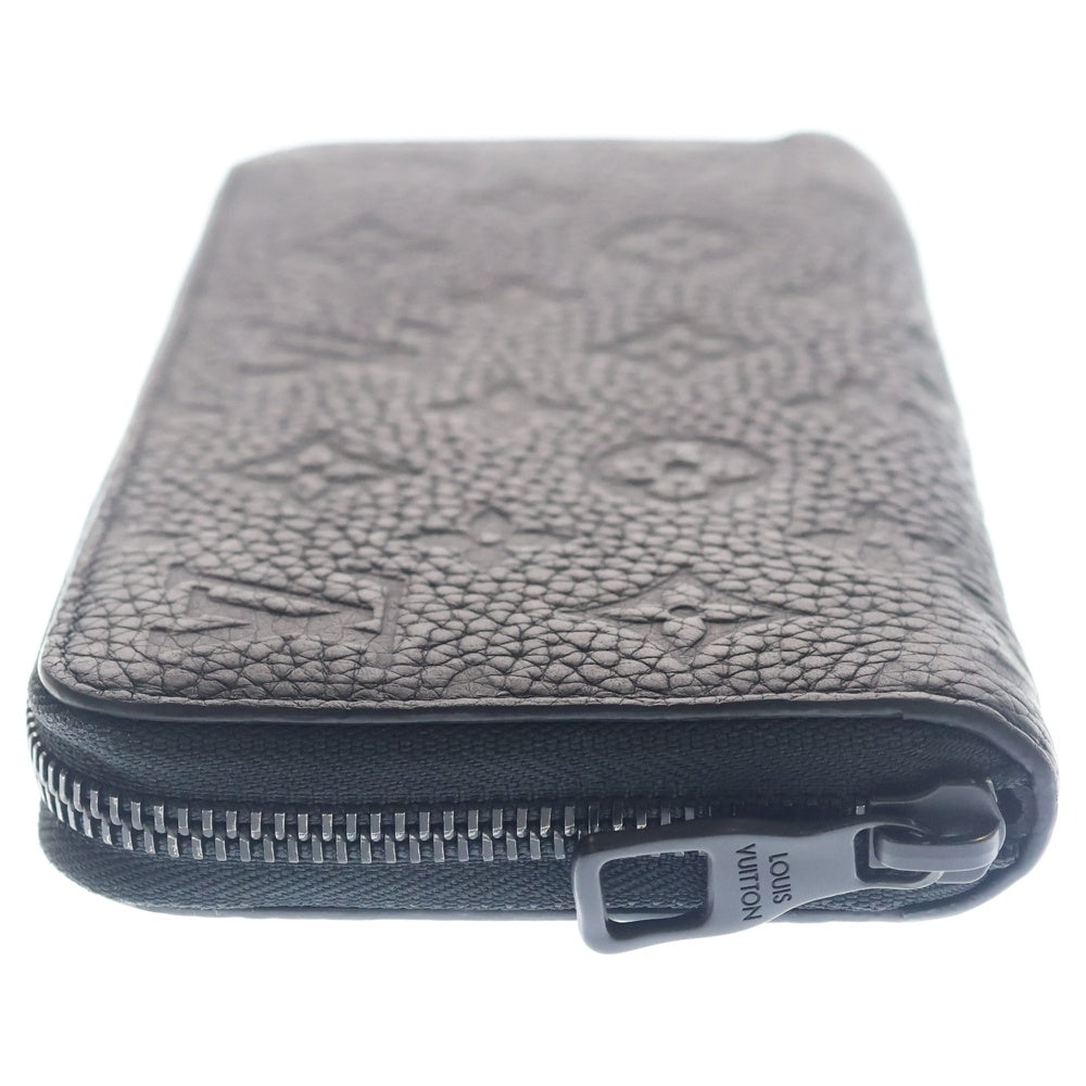 LOUIS VUITTON(ルイヴィトン) ジッピーウォレット・ホリゾンタル トリヨンレザー ロングウォレット 長財布 カードケース ブラック ノワール レザー M11721 ブラック金具