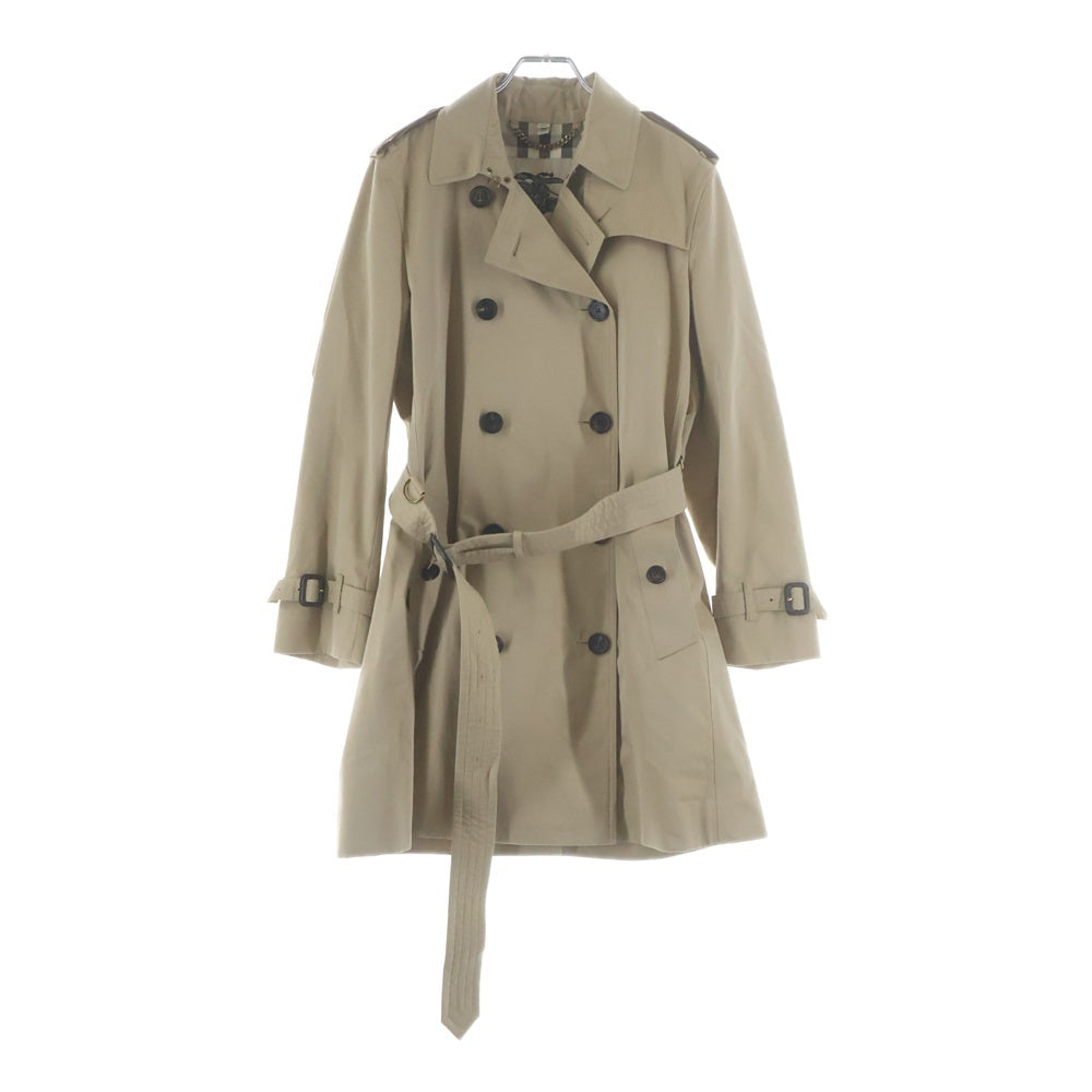 ベージュ トレンチコート ノバチェック柄裏地 BURBERRY(バーバリー) 裏地ノバチェック柄 トレンチコート ベージュ