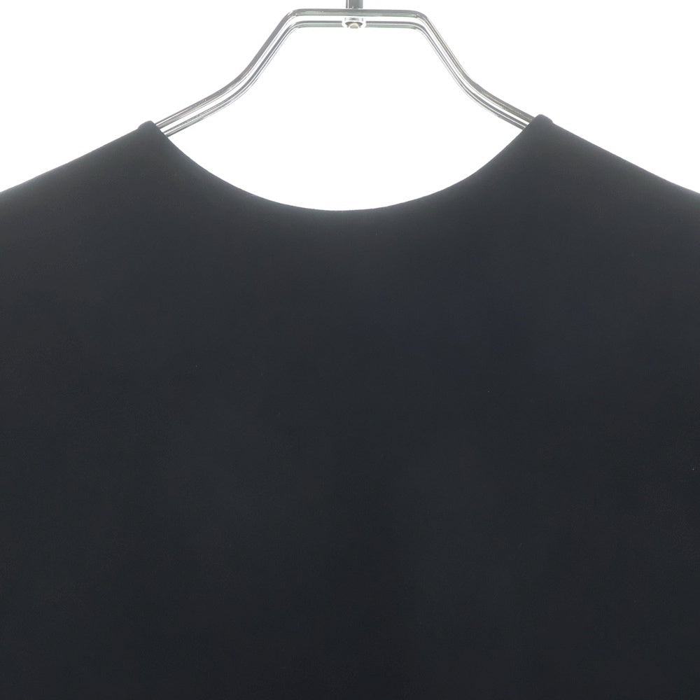 YOKO CHAN(ヨーコ チャン) バックパール装飾 ノースリーブ ミディアムワンピース ブラック レディース