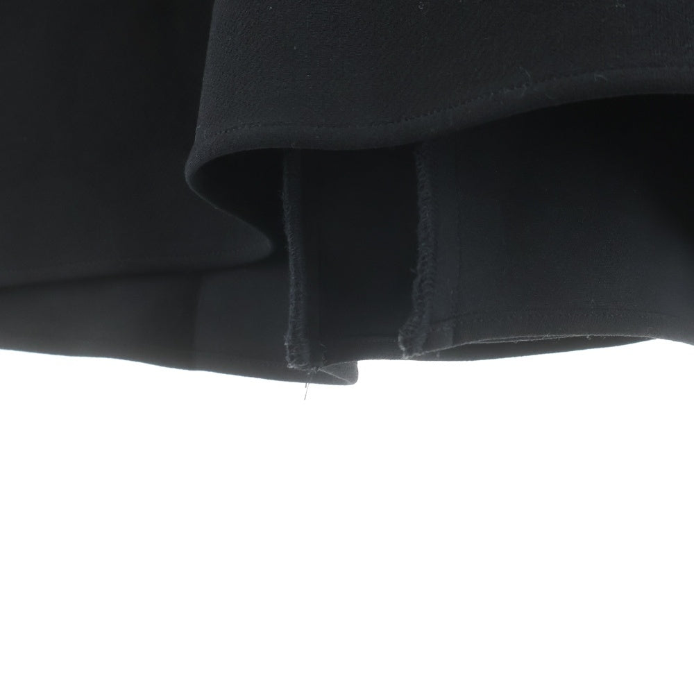 YOKO CHAN(ヨーコ チャン) バックパール装飾 ノースリーブ ミディアムワンピース ブラック レディース