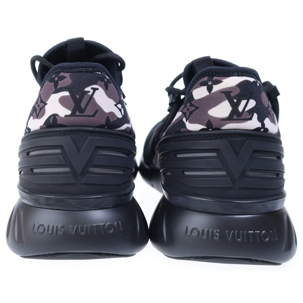 LOUIS VUITTON(ルイヴィトン) ファストレーンライン カモフラ スニーカー ブラック