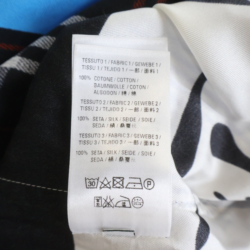 BALENCIAGA(バレンシアガ) 19SS スカーフドッキングシャツ ロングシャツ ワンピース 556248 #34 レディース