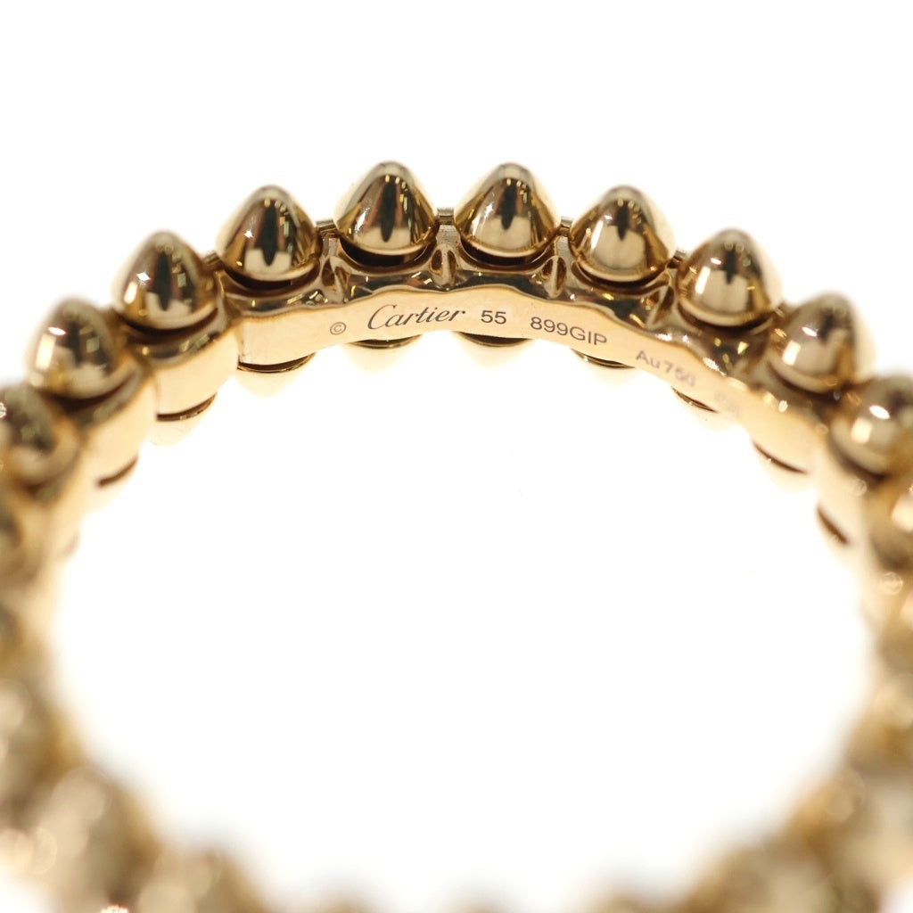 Cartier(カルティエ) クラッシュドゥカルティエ リング ピンクゴールド Au750PG #55 8.5g レディース