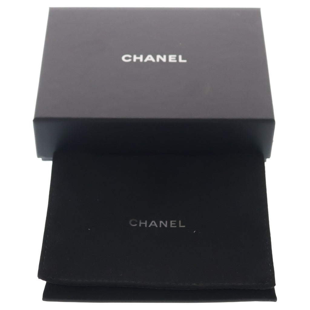 CHANEL(シャネル) ココマーク ジップコインケース ミニ財布 ブラック レザー ゴールド金具 レディース