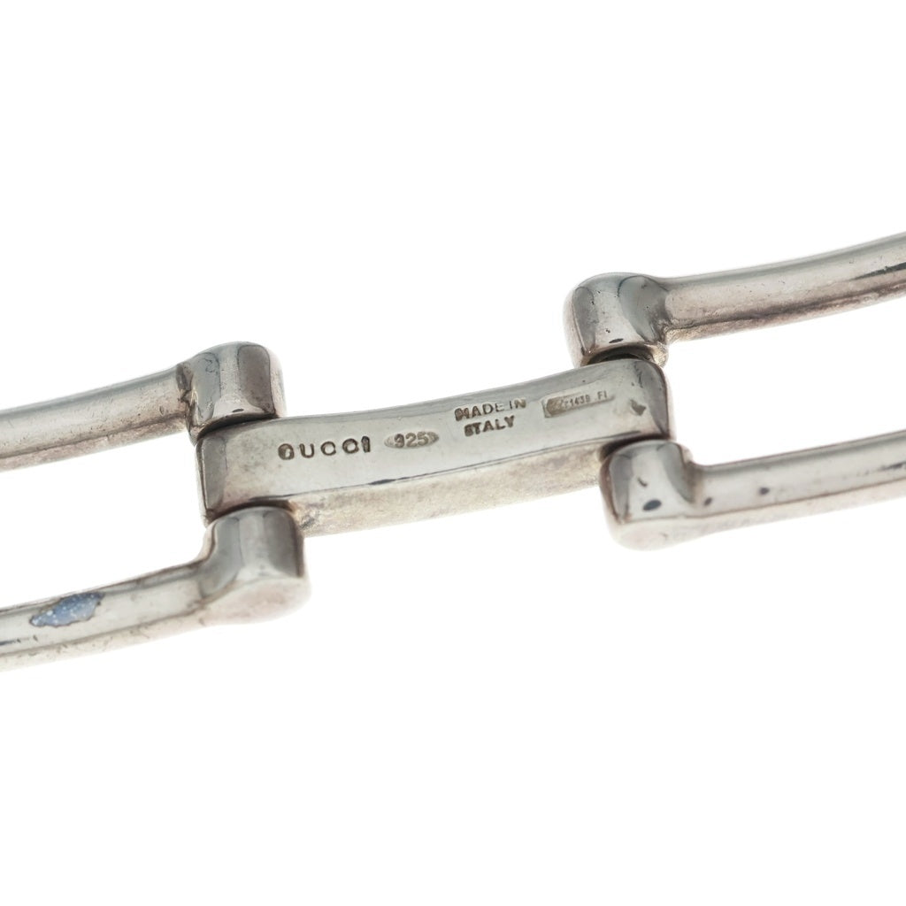 GUCCI(グッチ) VINTAGE ホースビットブレスレット トムフォード期 Ag925 SV レディース