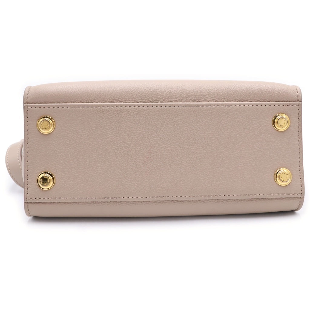 LOUIS VUITTON(ルイヴィトン) オンマイサイドPM モノグラムマヒナ レザー 2WAY ハンド ショルダーバッグ ゴールド金具 ベージュ M20600 レディース
