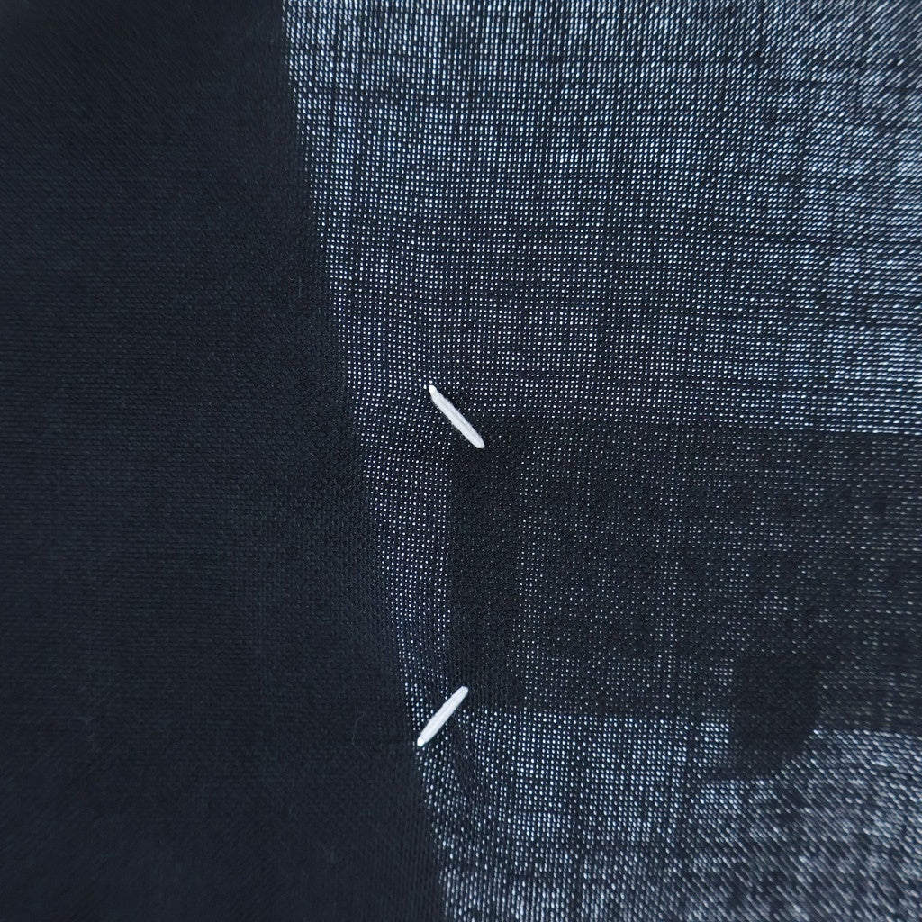 MM6 Maison Margiela(エムエムシックスメゾンマルジェラ) 21SS/ノーカラージャケット 44 ブラック コットン S50BN0370 S44330