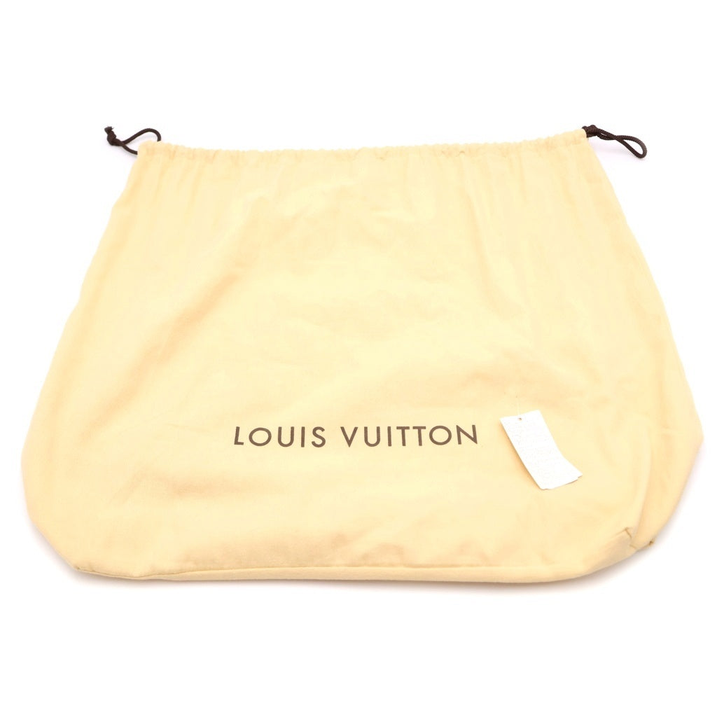 LOUIS VUITTON(ルイヴィトン) モノグラム・マカサー ポルトドキュマンジュール ハンドバッグ ショルダーバッグ 2WAYバッグ ブラウン×ブラック レザー×PVC M40868 シルバー金具