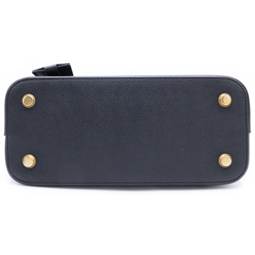 BALENCIAGA(バレンシアガ) ヴィル トップハンドルS 2WAYバッグ ハンドバッグ ショルダーバッグ ブラック レザー 550645 ゴールド金具 レディース