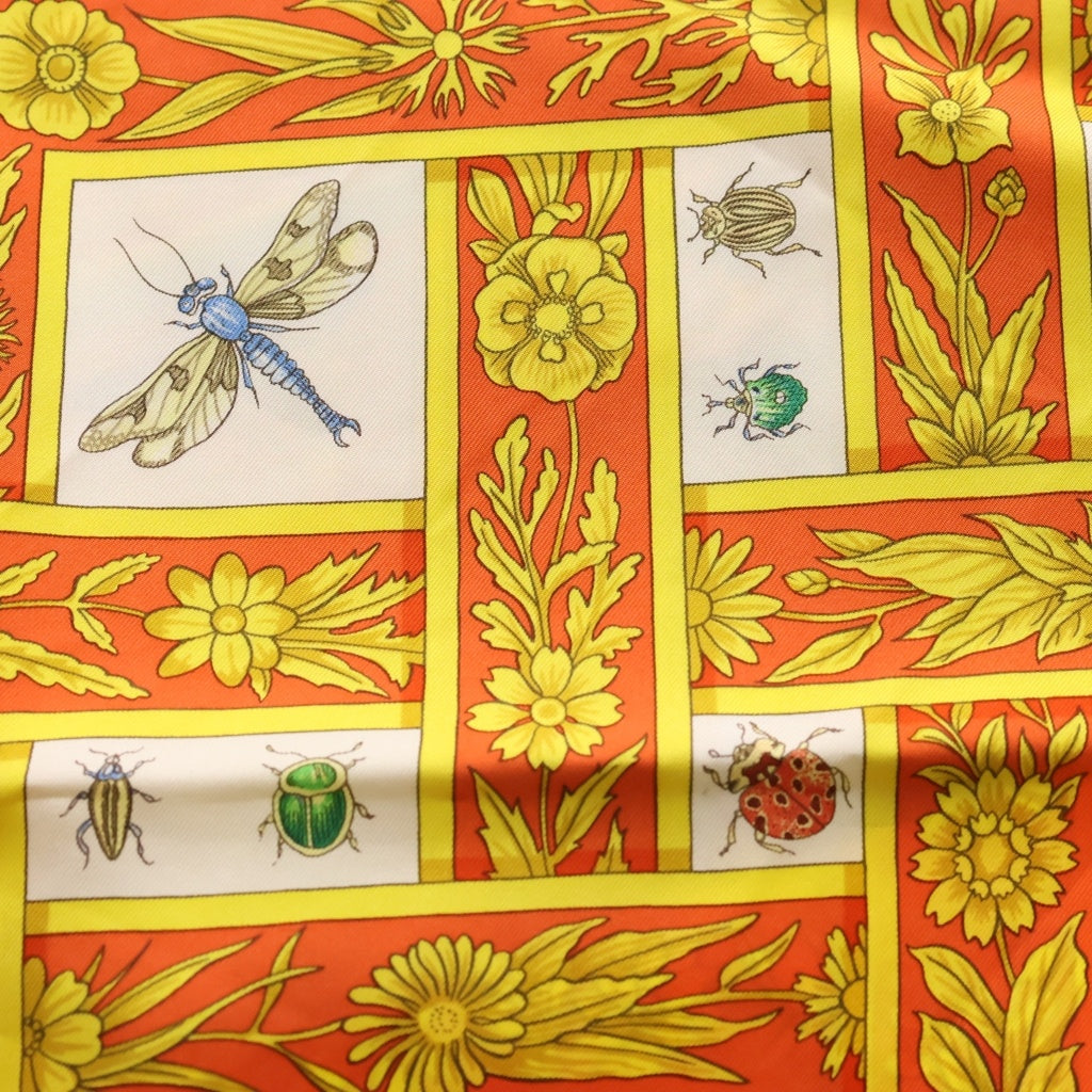 HERMES(エルメス) カレ90 joyaux de lete 夏の宝石 シルク スカーフ マルチカラー レディース