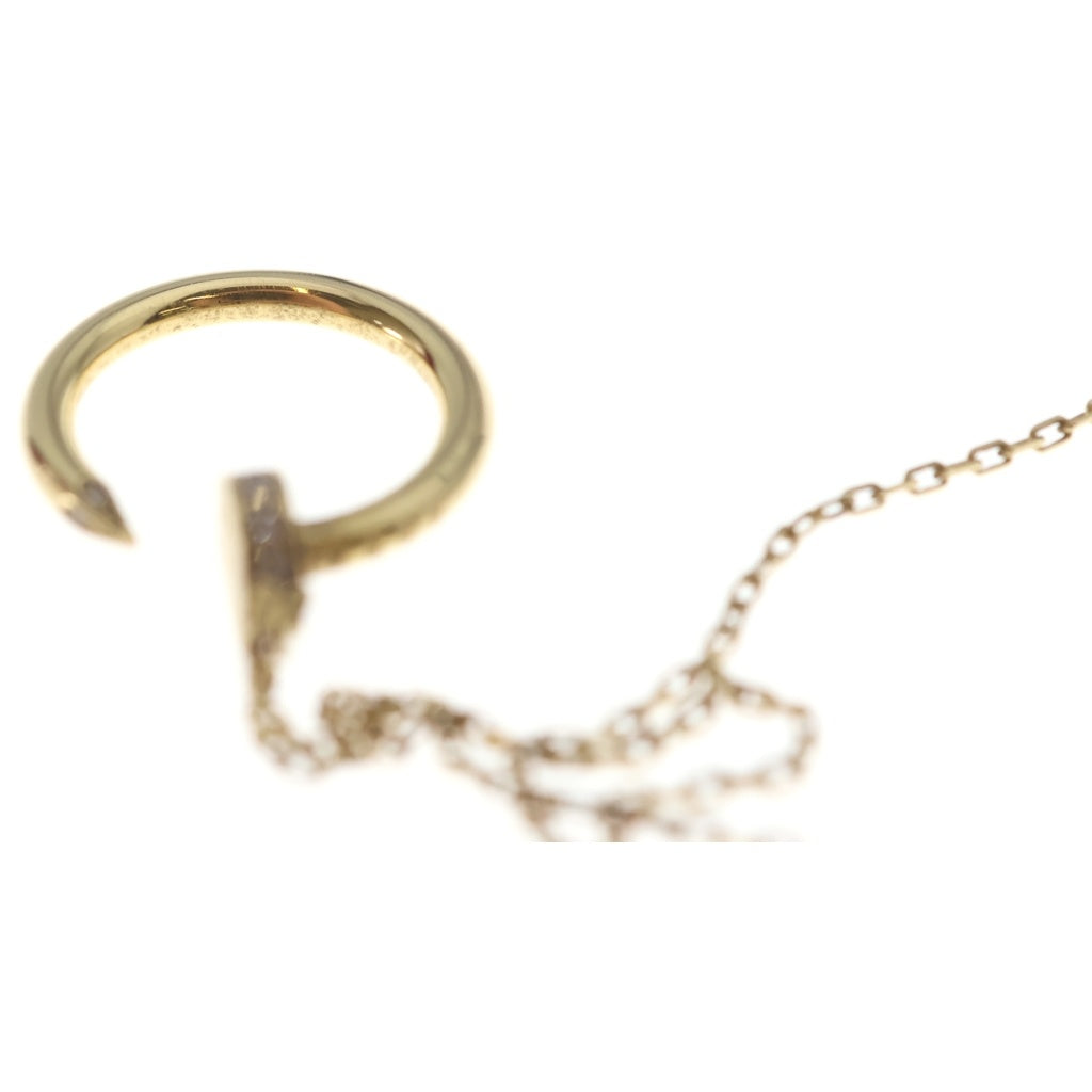 Cartier(カルティエ) ジュストアンクル 1pダイヤ ネックレス ペンダント チェーン ゴールド Ag750/YG 6.2g レディース