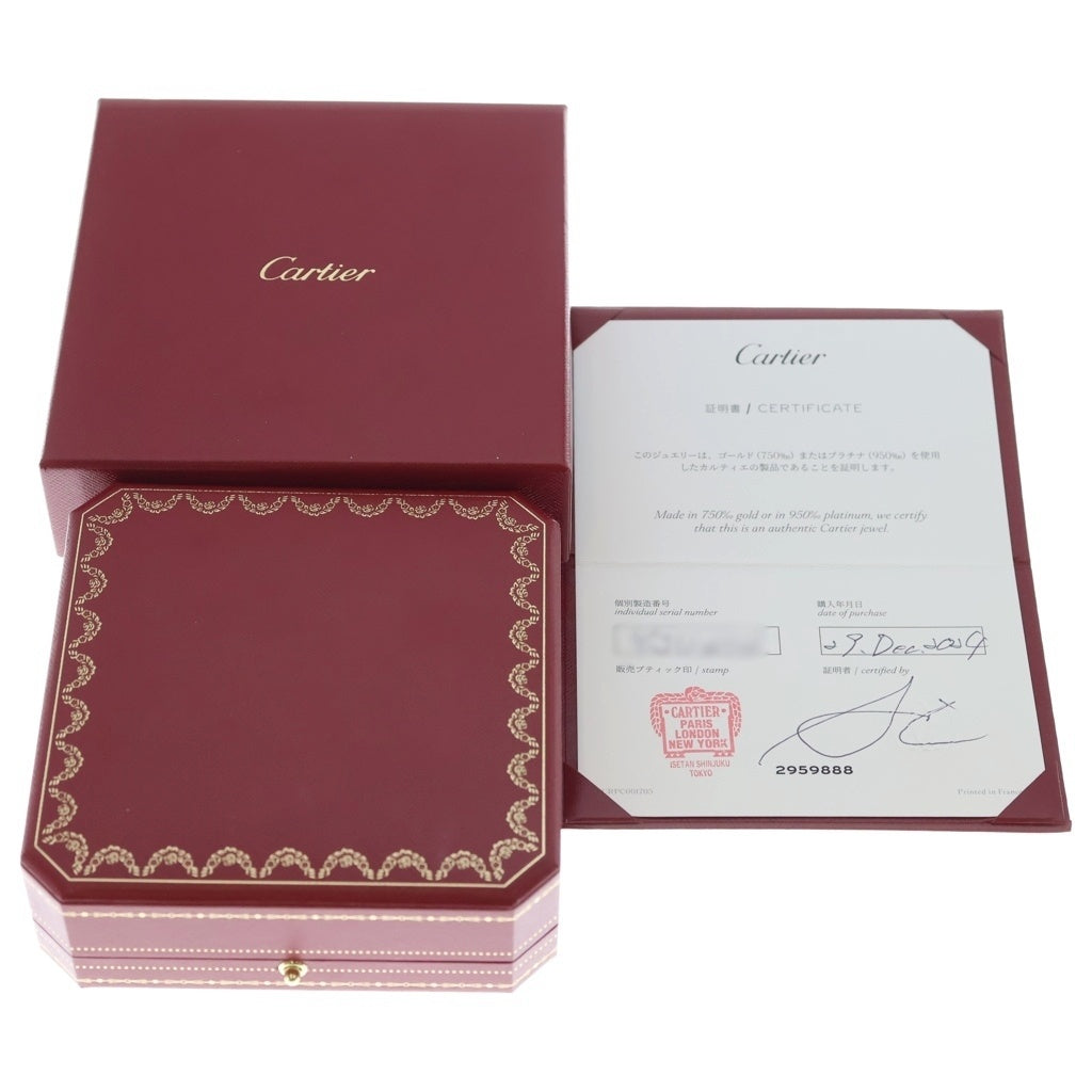 Cartier(カルティエ) ジュストアンクル 1pダイヤ ネックレス ペンダント チェーン ゴールド Ag750/YG 6.2g レディース