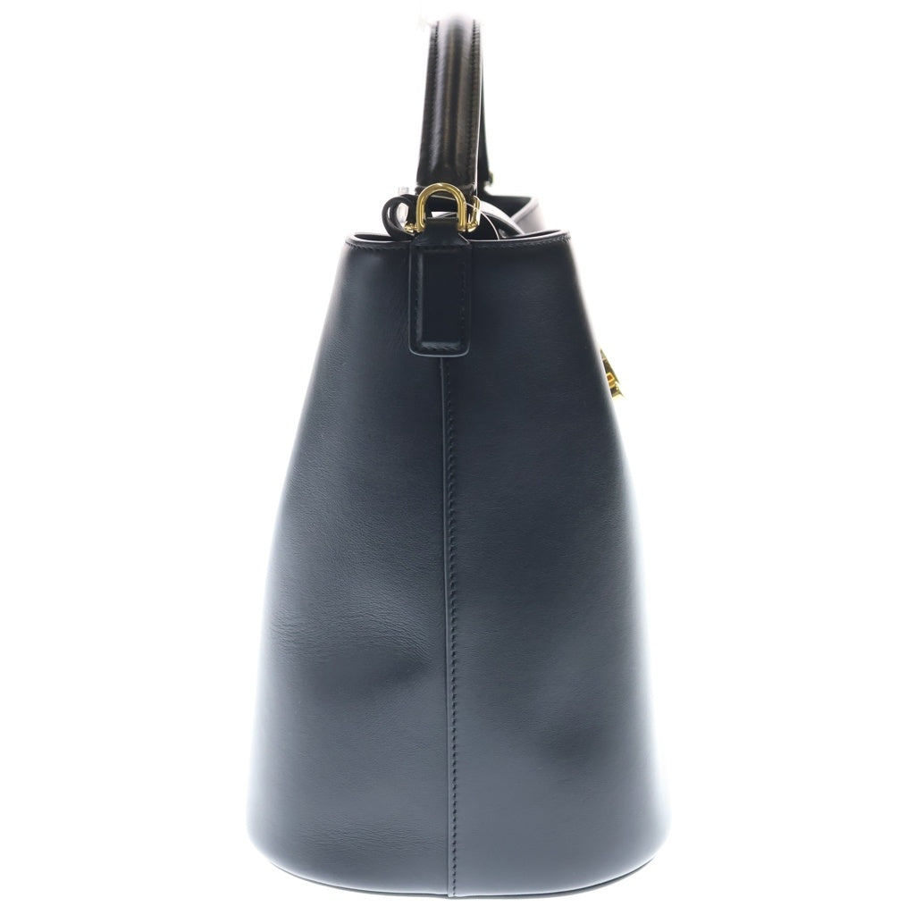 CELINE(セリーヌ) ルイーズ ミディアム レザー2WAYバッグ ショルダーバッグ ハンドバッグ ブラック ゴールド金具 レディース
