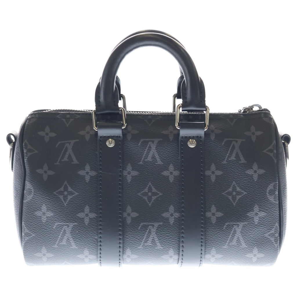 LOUIS VUITTON(ルイヴィトン) モノグラムエクリプス キーポルバンドリエール25 ショルダーバッグ ブラック M46271 ICタイプ レディース