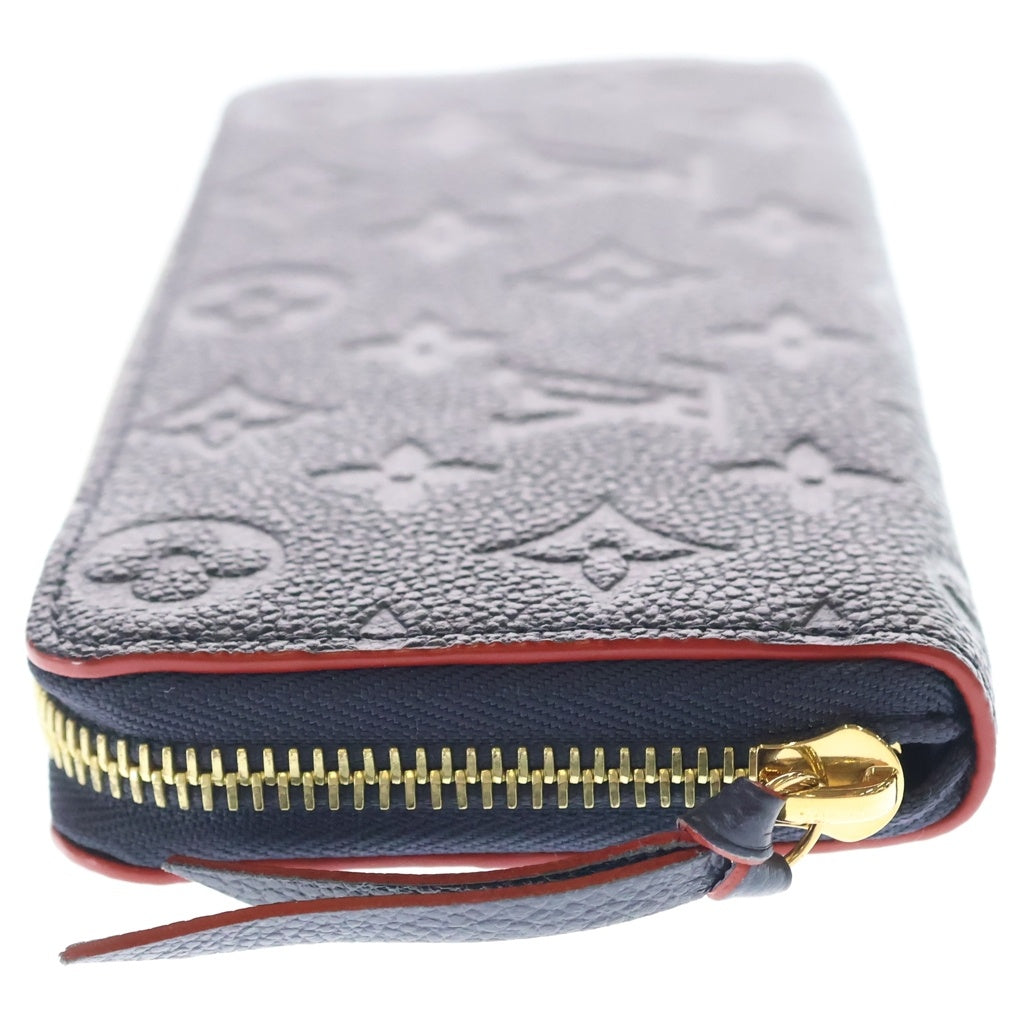 LOUIS VUITTON(ルイヴィトン) モノグラムアンプラント ポルトフォイユ・クレマンス ジッピーウォレット長財布 M69415 マリーヌルージュ レディース