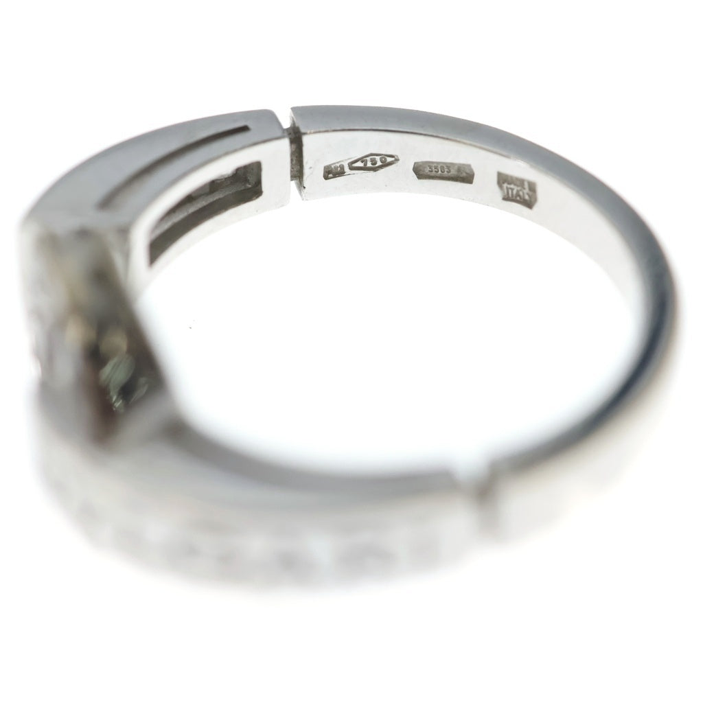 BVLGARI(ブルガリ) ブルガリブルガリ オープンワーク ダイヤ リング ホワイトゴールド 750WG #11