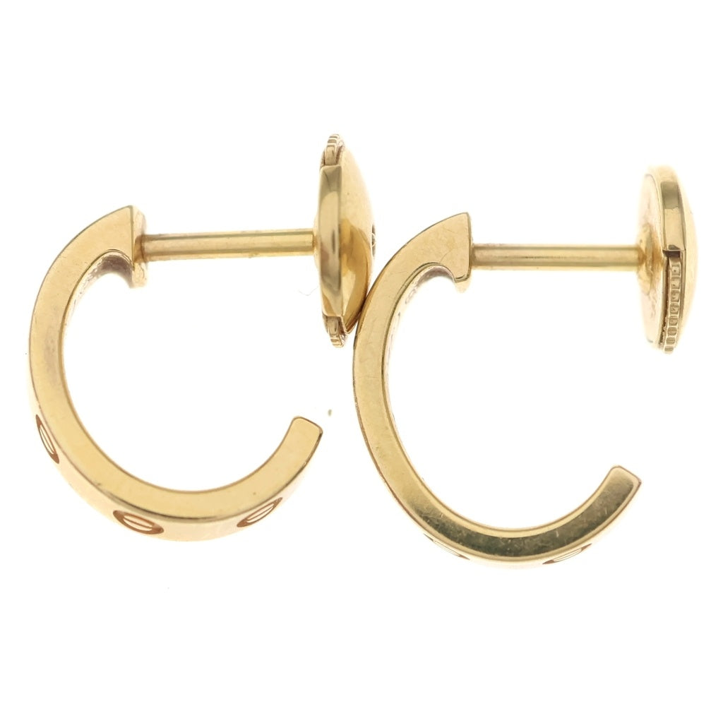 Cartier(カルティエ) ミニラブ フープピアス イエローゴールド Au750YG レディース
