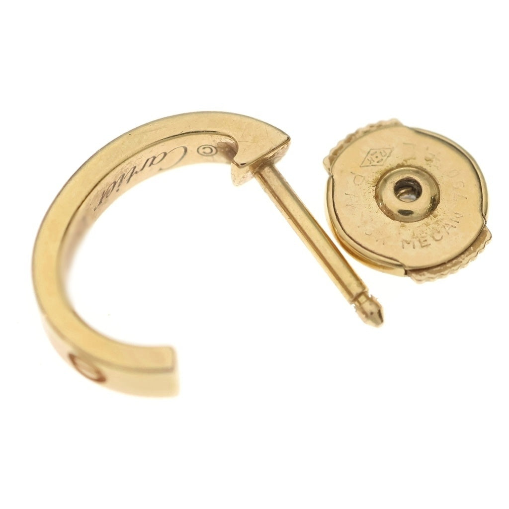 Cartier(カルティエ) ミニラブ フープピアス イエローゴールド Au750YG レディース