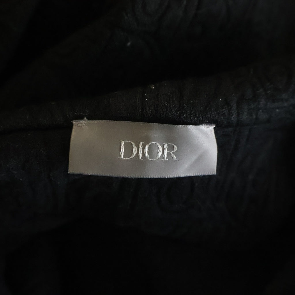 Christian Dior MONSIEUR(クリスチャンディオールムッシュ) オブリーク コットンフリース ブラック L