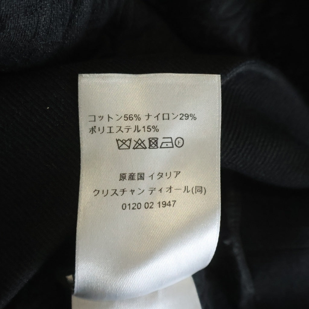 Christian Dior MONSIEUR(クリスチャンディオールムッシュ) オブリーク コットンフリース ブラック L