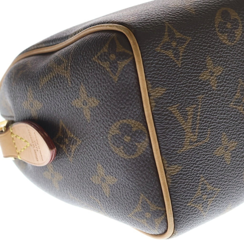 LOUIS VUITTON(ルイヴィトン) スピーディ バンドリエール20 2WAYバッグ ミニボストンバッグ ハンドバッグ ブラウン レザー×PVC M46594 ゴールド金具 レディース